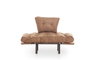 Atelier Del Sofa Nitta Single - Marrón claro